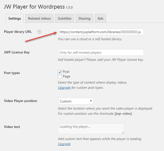 JWPlayer-plugin-settings