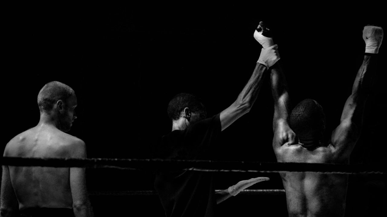 black-and-white-sport-fight-boxer