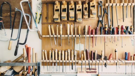 A box of tools for your DIY project