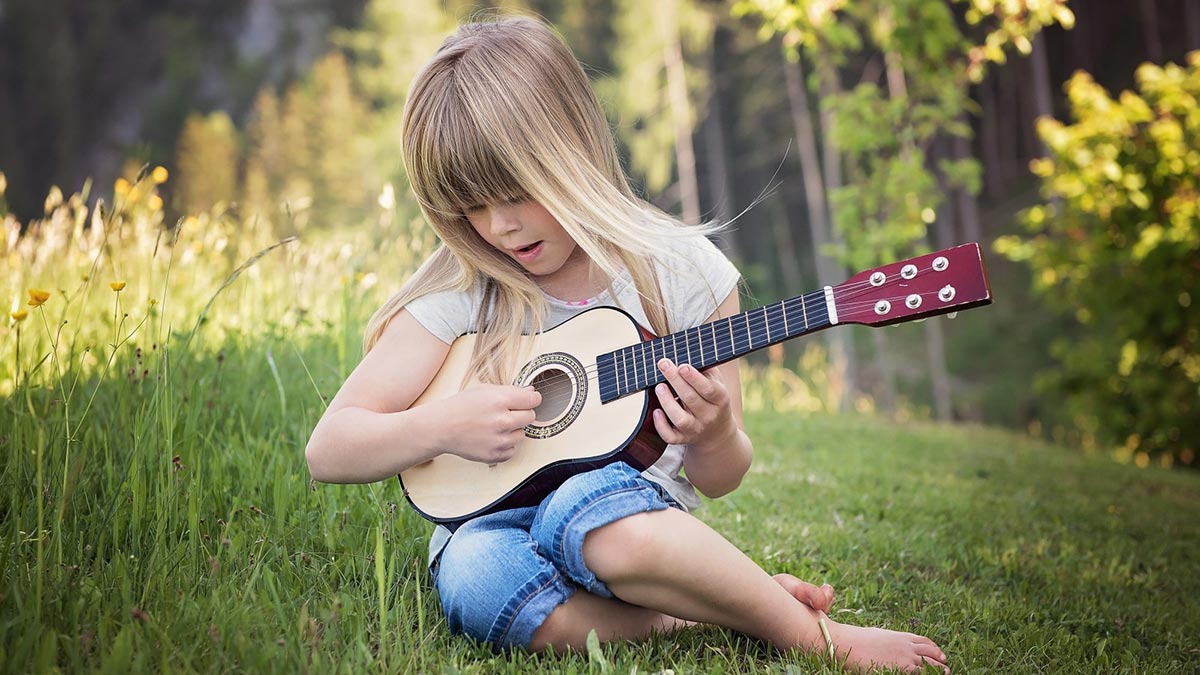 Beautiful Music Played By A Little Girl